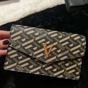 Versace Black and Gold Women's Bag